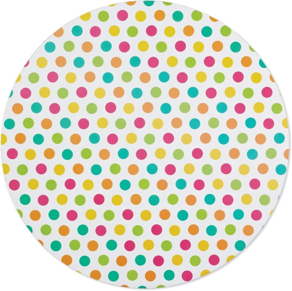 Wilton 2104-7024 3 Count Brights Round Cake Board Set, Assorted N3