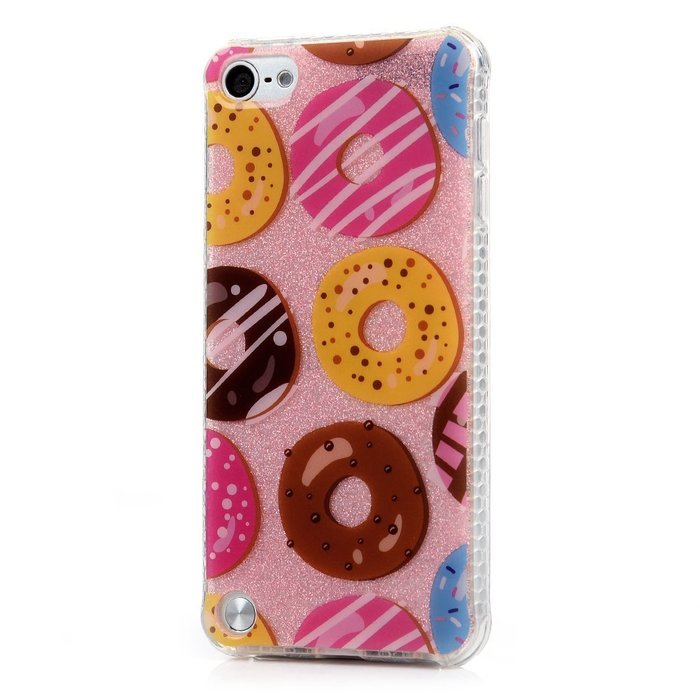 Badalink iPod Touch 5 Case Soft TPU Shockproof Easy Grip Rubber Bumper Frame + PC Back Shell with Color-fading... N84