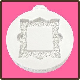 Miniature Frames - Vintage Square Embellishment Cake Mold N2