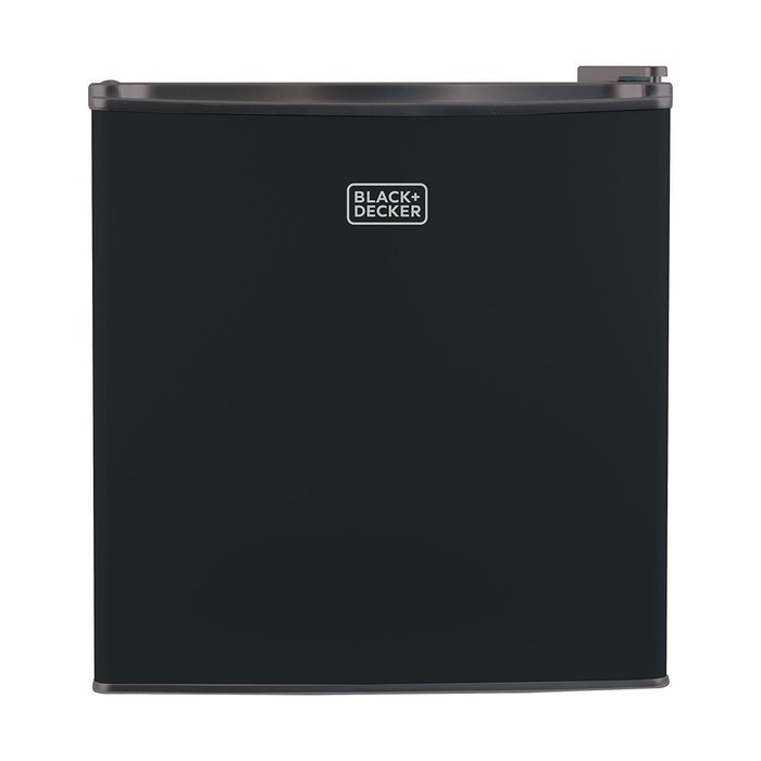 BLACK+DECKER BCRK17B 1.7 Cu. Ft. Energy Star Refrigerator with Freezer, Black N15