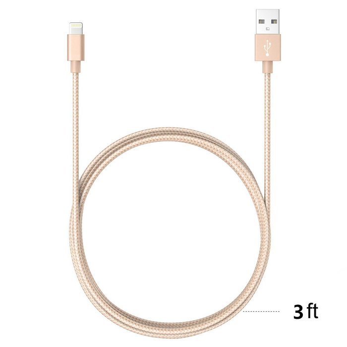 Lightning Cable, VP 2Pack 10 FT iPhone Charger Cord nylon braided for Apple iphone SE, iPhone 7, 6s, 6s+, 6+,... N18