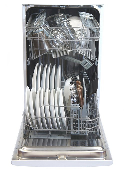 SPT SD-9252W Energy Star 18" Built-In Dishwasher, White N3