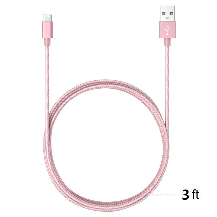Lightning Cable, VP 2Pack 10 FT iPhone Charger Cord nylon braided for Apple iphone SE, iPhone 7, 6s, 6s+, 6+,... N19