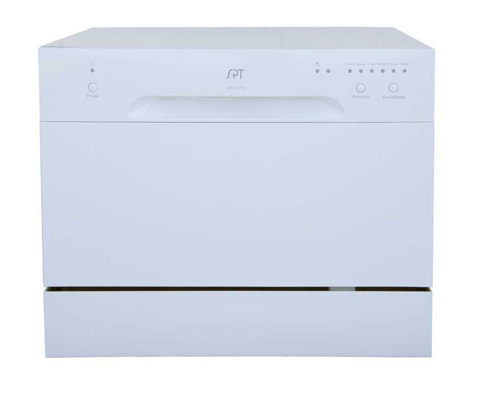SPT SD-2213S Countertop Dishwasher, Silver N4