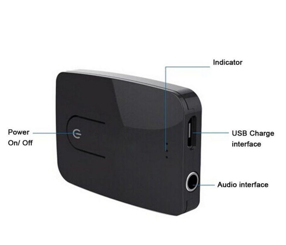 GBSELL E3 Bluetooth 4.0 Box 3.5mm Audio Dongle Receiver Adapter Transmitter for TV PC for All the Bluetooth Headphones...