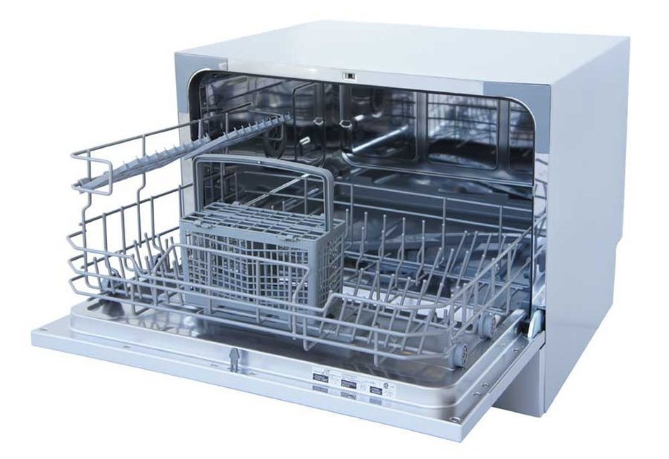 SPT SD-2213S Countertop Dishwasher, Silver N6