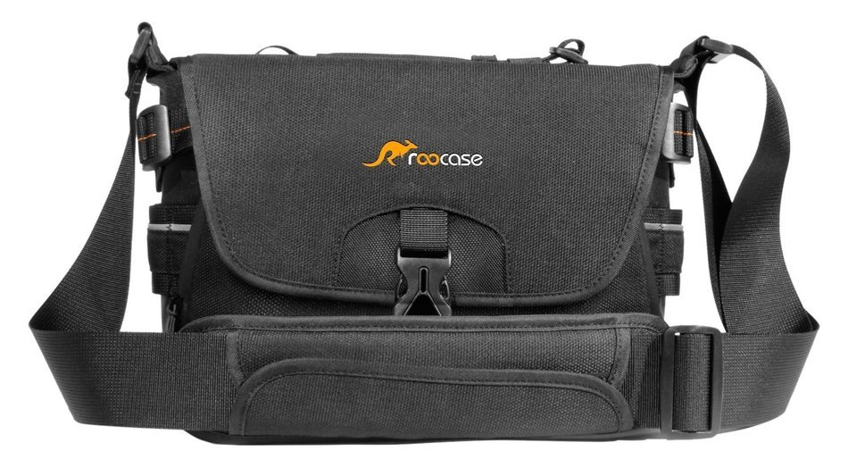 Large Camera Bag, rooCASE DSLR Camera Shoulder Case Bag N16