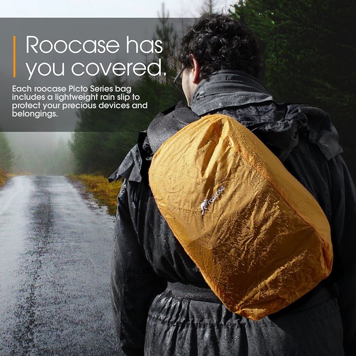Large Camera Bag, rooCASE DSLR Camera Shoulder Case Bag N20