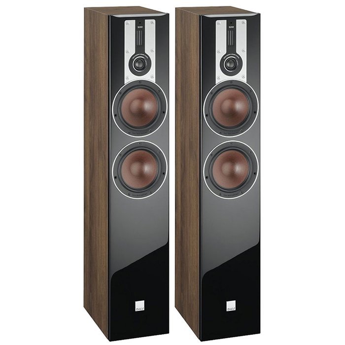 Dali Opticon 6 Mid-Sized Floorstanding Speakers (Pair, Light Walnut)