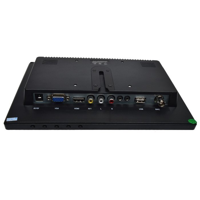 Pumpkin 10.1 Inch IPS Screen Color TFT-LCD 1280800 Video Monitor Display BNC/AV/HDMI/VGA/USB... N2