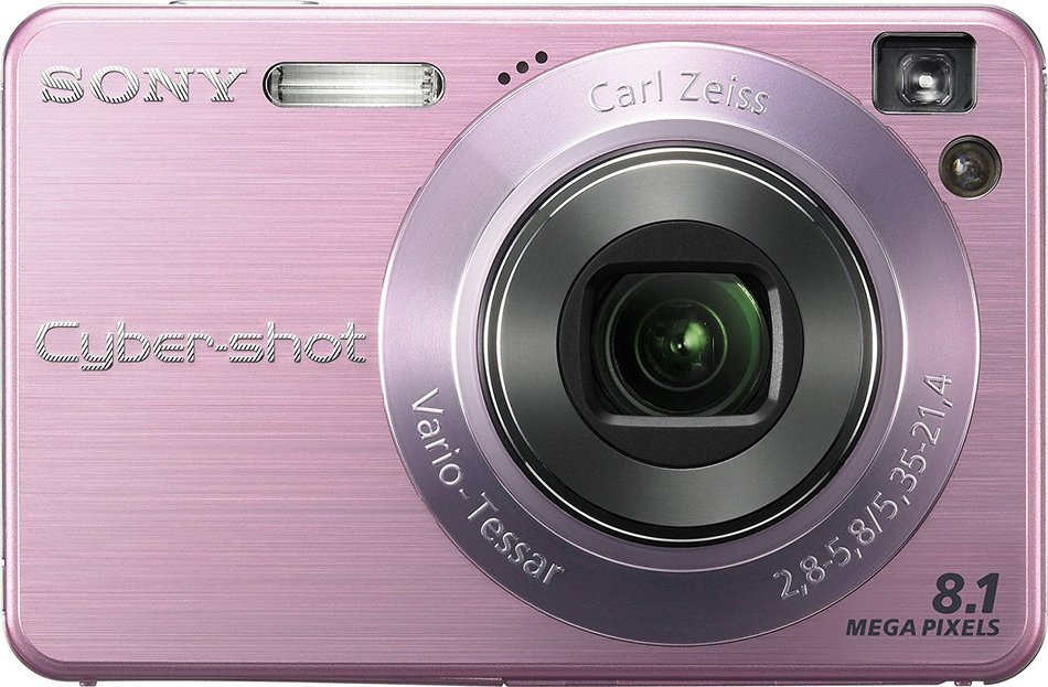 Sony Cybershot DSCW130/P 8.1MP Digital Camera with 4x Optical Zoom with Super Steady Shot (Pink)