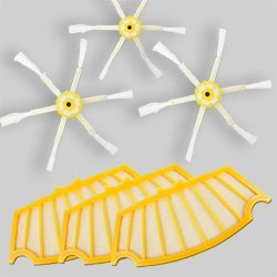 iRobot Roomba 580 Vacuum Cleaner Accessory Kit Roomba 500 Series Accessory Kit - Includes 3 Side Brushes & 3 Filters