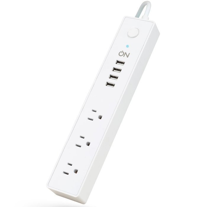 ON 3 AC Outlet Surge Protector Power Strip with 4 USB Charging Station, USB 3.1A Max Output with Level 6 Efficiency... N22
