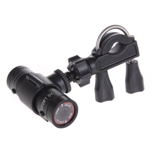 8gb Full Hd 1080p Mini Waterproof Sports DVR Cam Outdoor Action Camera Dv 60fps (O0504) (Black)