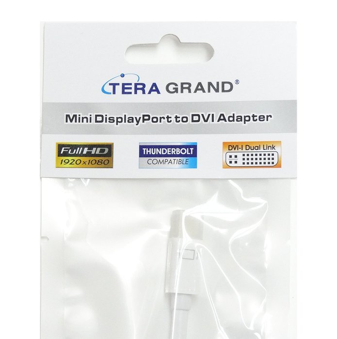 Tera Grand - Premium Mini DisplayPort to HDMI Adapter Cable with Audio Support - for Apple MacBook, MacBook Pro... N18