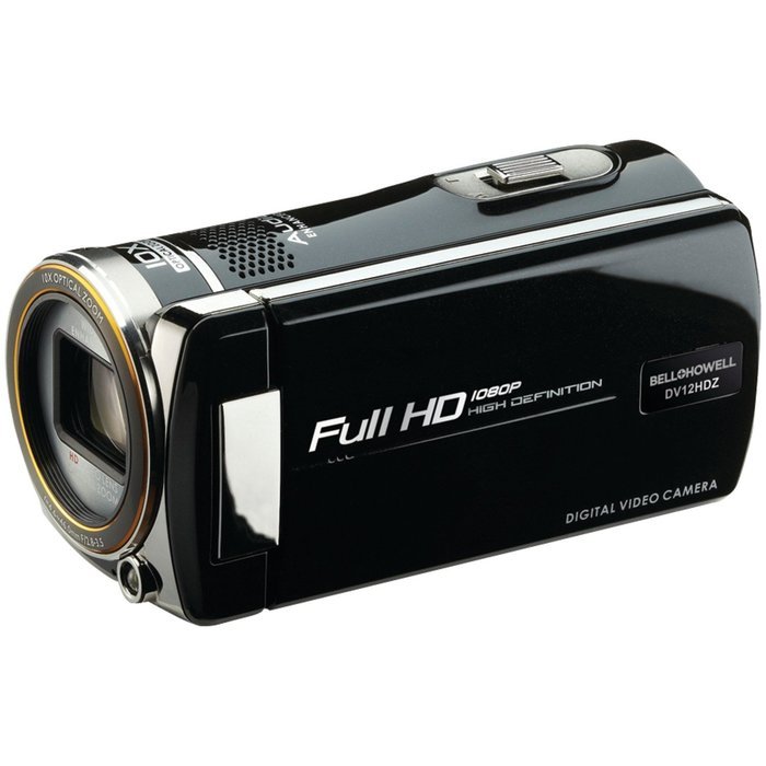 Bell+Howell Cinema DV12HDZ-BK 1080p Full HD Video Camcorder with 10x Optical Zoom and 3-Inch LCD (Black) N2