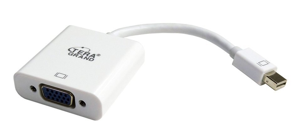 Tera Grand - Premium Mini DisplayPort to HDMI Adapter Cable with Audio Support - for Apple MacBook, MacBook Pro... N23
