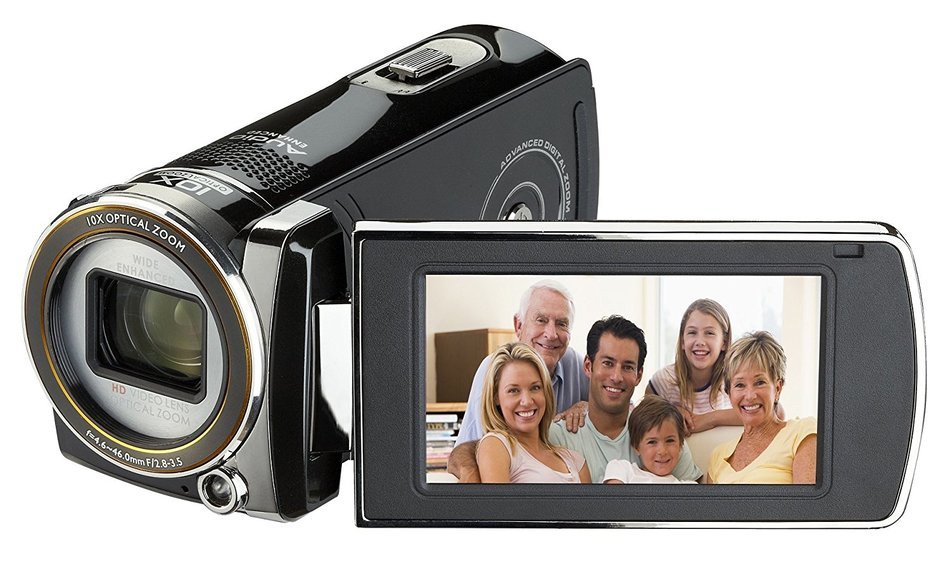 Bell+Howell Cinema DV12HDZ-BK 1080p Full HD Video Camcorder with 10x Optical Zoom and 3-Inch LCD (Black) N3