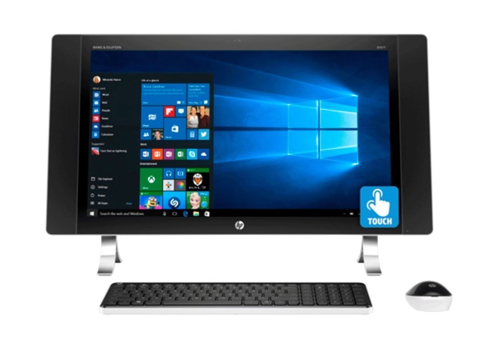 HP 27XT 27" IPS QHD Touch All-in-one i5-6400T 2.2GHz 8GB 1TB Win10 27-p010xt N2