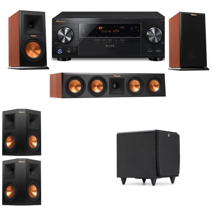 Klipsch RP-160M-CH Monitor Speaker 5.1 SDS12 Pioneer Elite VSX 80