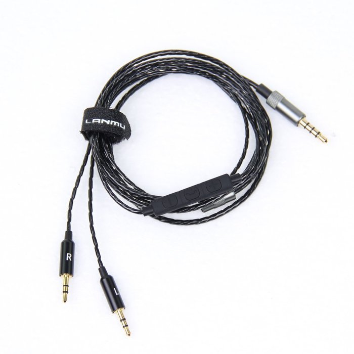 EEEKit 2.5mm to 3.5mm Replacement Stereo Audio Cable Cord Wired Remote ...
