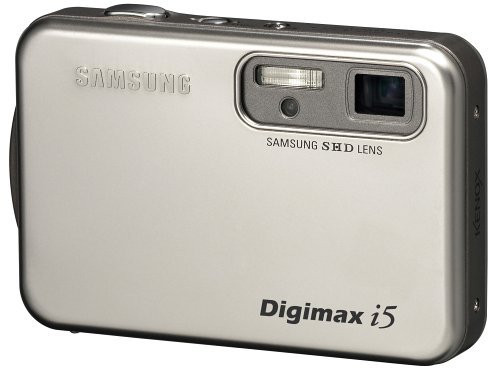 Samsung Digimax i5 5MP Digital Camera with 3x Optical Zoom (Silver)