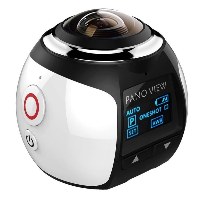 Missod HD 360 Panoramic Video Camera 4K Resolution, 3D Video and images 360 Camera VR Action Camera,Spherical...