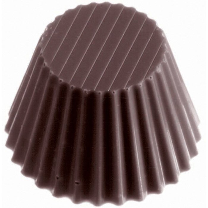 Matfer Bourgeat Polycarbonate Cup Chocolate Molds, Sheet Of 24 380141