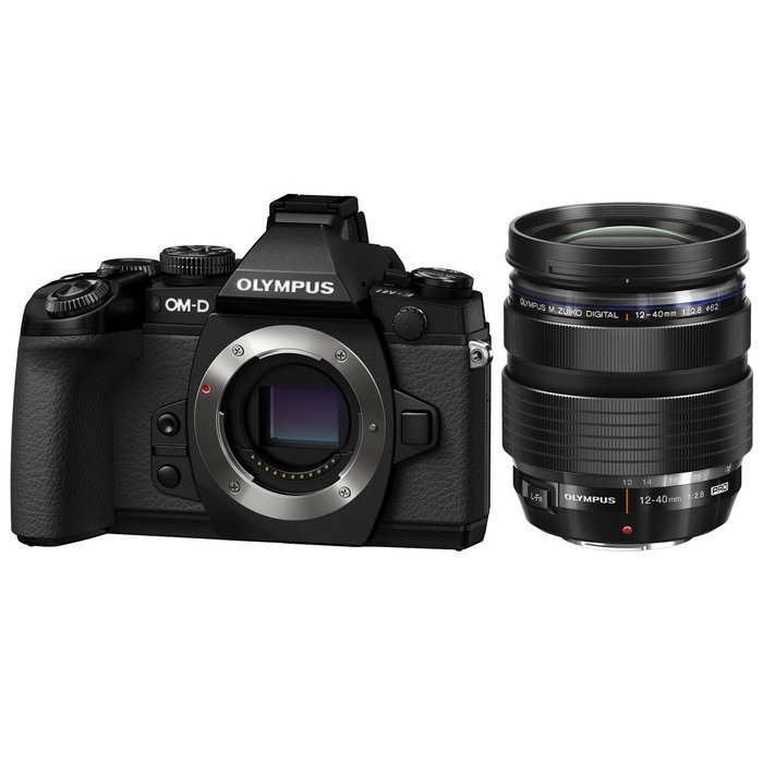 Olympus OM-D E-M1 16MP Compact System Camera (Body Only) Bundle with Olympus M Zuiko Digital ED 12-40mm f/2.8... N2