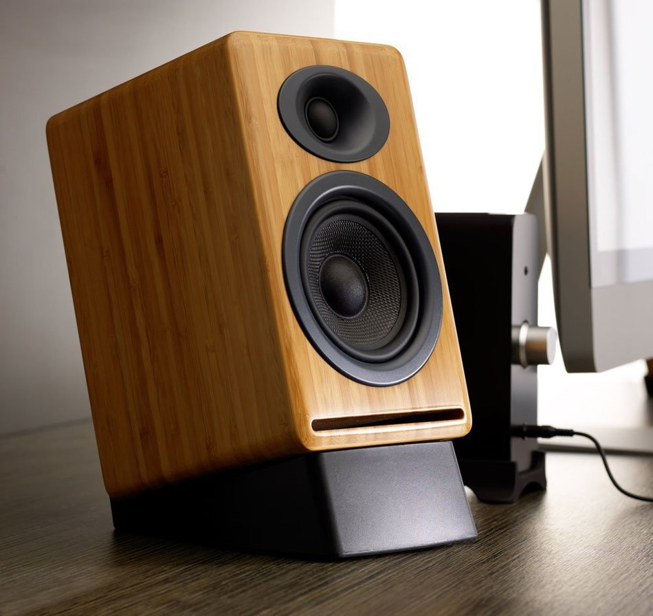 Audioengine P4 Black (Pr.) 2-Way Passive Bookshelf Speaker (AP4B) N2
