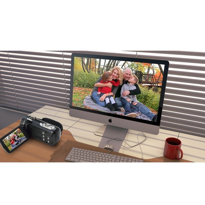 PowerLead Puto PLD052 3.0" TFT Flash Digital Camera 16X Digital Zoom LCD Rotation Screen Digital Camera