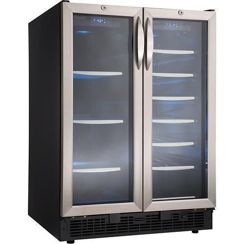 Danby Silhouette 24In Stainless Steel Beverage Center Built-In Wine/Beverage Cooler - DBC2760BLS N4