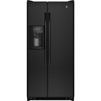 GE GSS20ETHBB 32" Side-By-Side Refrigerator with 20.0 Cu. Ft. Capacity, in Black