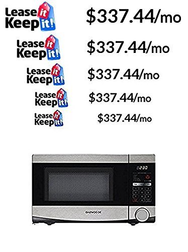 Daewoo .7 Cu Ft Microwave, Stainless Steel