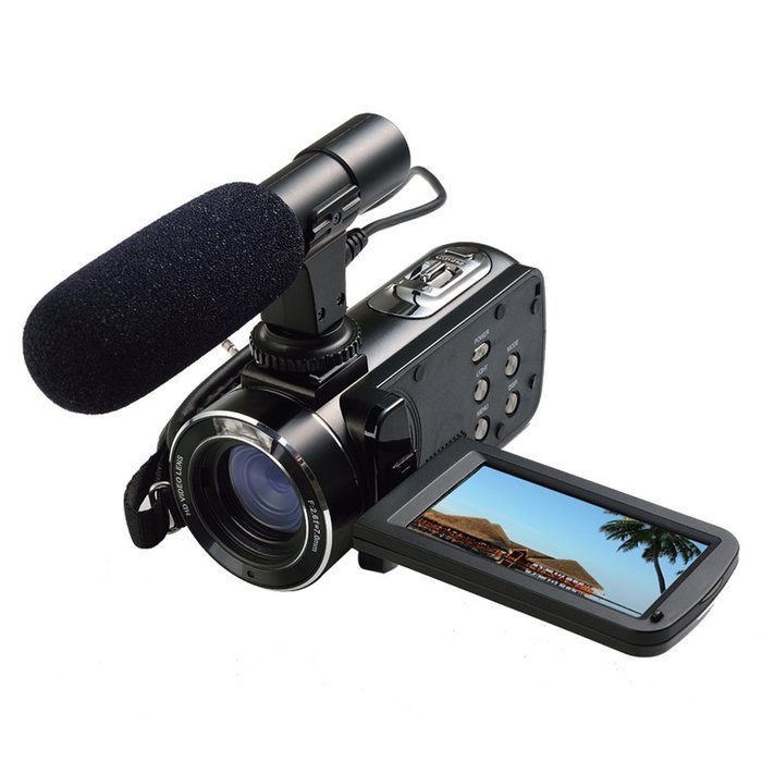 PowerLead Puto PLD052 3.0" TFT Flash Digital Camera 16X Digital Zoom LCD Rotation Screen Digital Camera N2