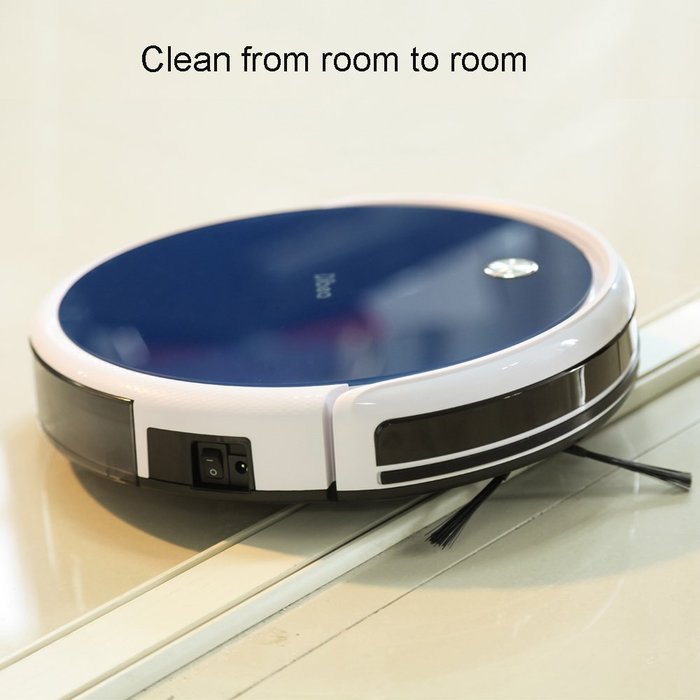 Dibea GT100 Aurora Planned Robot Vacuum Cleaner with Dry & Wet Mop Gyroscope Navigation, Blue N3