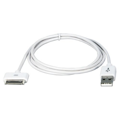 QVS AC-1M / USB Sync & Charger Cable for iPod, iPhone & iPad/2/3