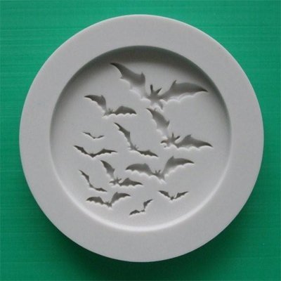 Halloween Bats - Silicone Icing Moulds for Cake and Cupcake Decoration
