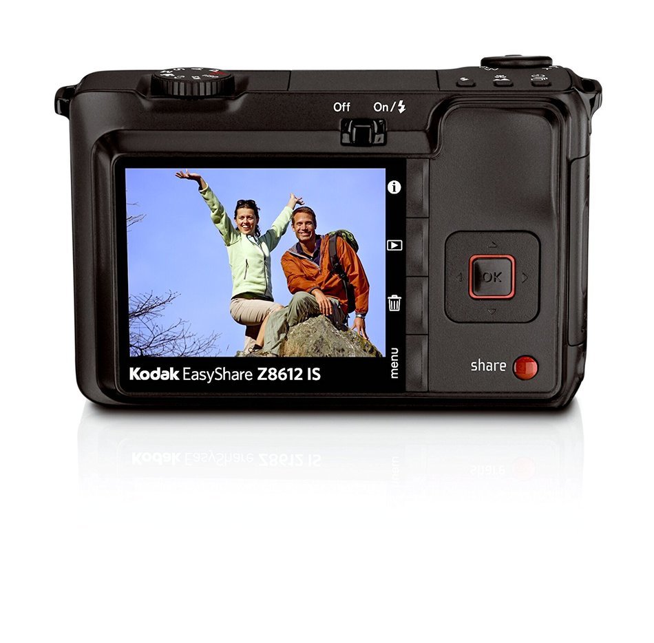 Kodak Easyshare Z8612IS 8.1 MP Digital Camera with 12xOptical Image Stabilized Zoom N2