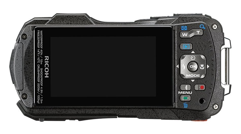 Ricoh WG-30 red 16 MP Waterproof Digital Camera with 5x Optical Image Stabilized Zoom and 2.7 Inch LCD (Red) N2