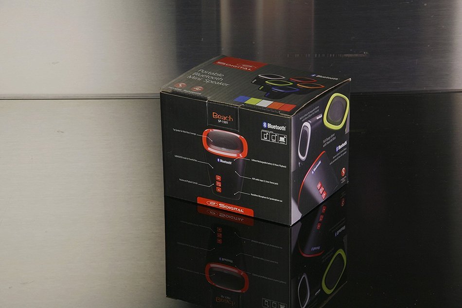 Wireless BlueTooth Speaker, Hands Free Talking Compatible 1 Micro USB & 3.5mm Audio Cable SDIGITAL .