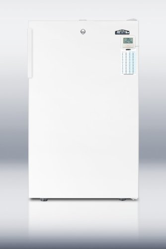 Summit FF511L7PLUSADA 22" AccuCold PLUS Series ADA Compliant Commercial Medical Compact Refrigerator with 4.1... N2