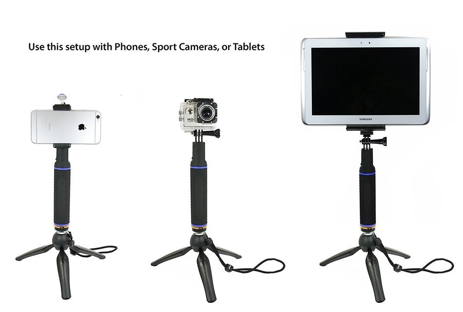 Livestream Gear&reg; - LED & Dual Mount Add-On. Easily Mount this to our Battery Hand Grip Setup. Awesome Parts for... N4