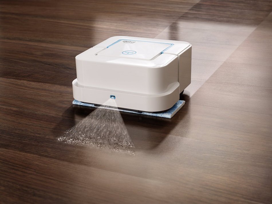 Braava Jet 240 Mopping Pad Robot, iRobot, Automatic Floor Cleaner, B240020 Robotic Mop (Complete Set) w/ Bonus... N6