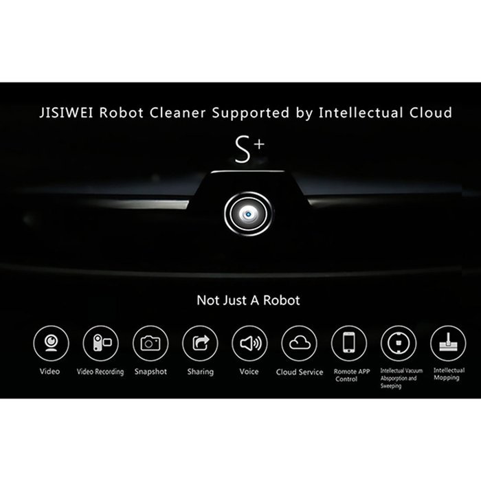 Vacuum Cleaning Robot, YIFAN JISIWEI S+: Smart Automatic Vacuum Floor Cleaning Robot Remote Control RoboticClearner... N7