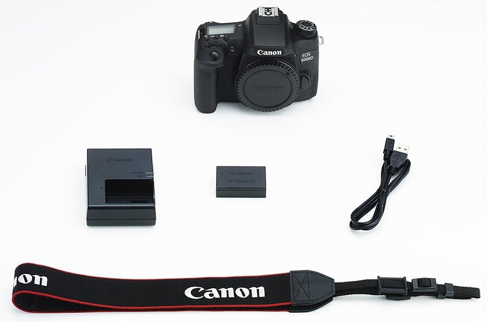 Canon DSLR camera EOS 8000D body 24.2 million pixels EOS8000D [International Version, No Warranty] N7