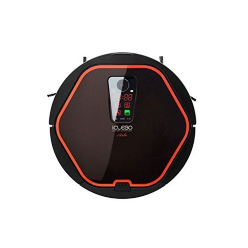 iClebo Arte YCR-M05 Smart Home/Office Vacuum Cleaner & Floor Mopping Robot - Cleans Methodicaly with Camera Recognition...