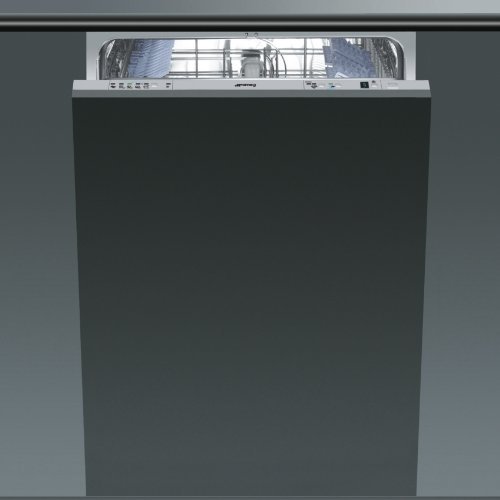 Smeg ST8646U 24" Fully Integrated Dishwasher with 13 Place Settings Hidden Electronic Control Panel Self-Balancing...