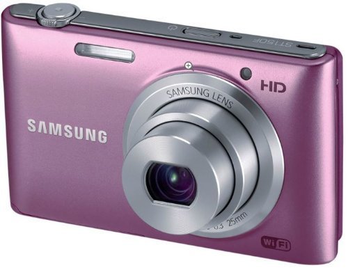 Samsung ST150F Smart Wi-Fi Digital Camera (Pink)