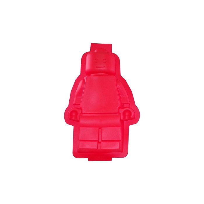 Large Silicone Minifigure + Brick Ice Cube Tray, Jello, Gummy Candy & Cupcake Baking Mold for Lego Lovers (2 Sets... N4